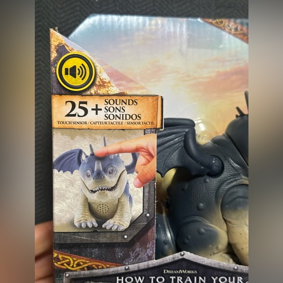 How to Train Your Dragon Sounds Roaring Minis Gronckle Figure 2025 New - Picture 3 of 7